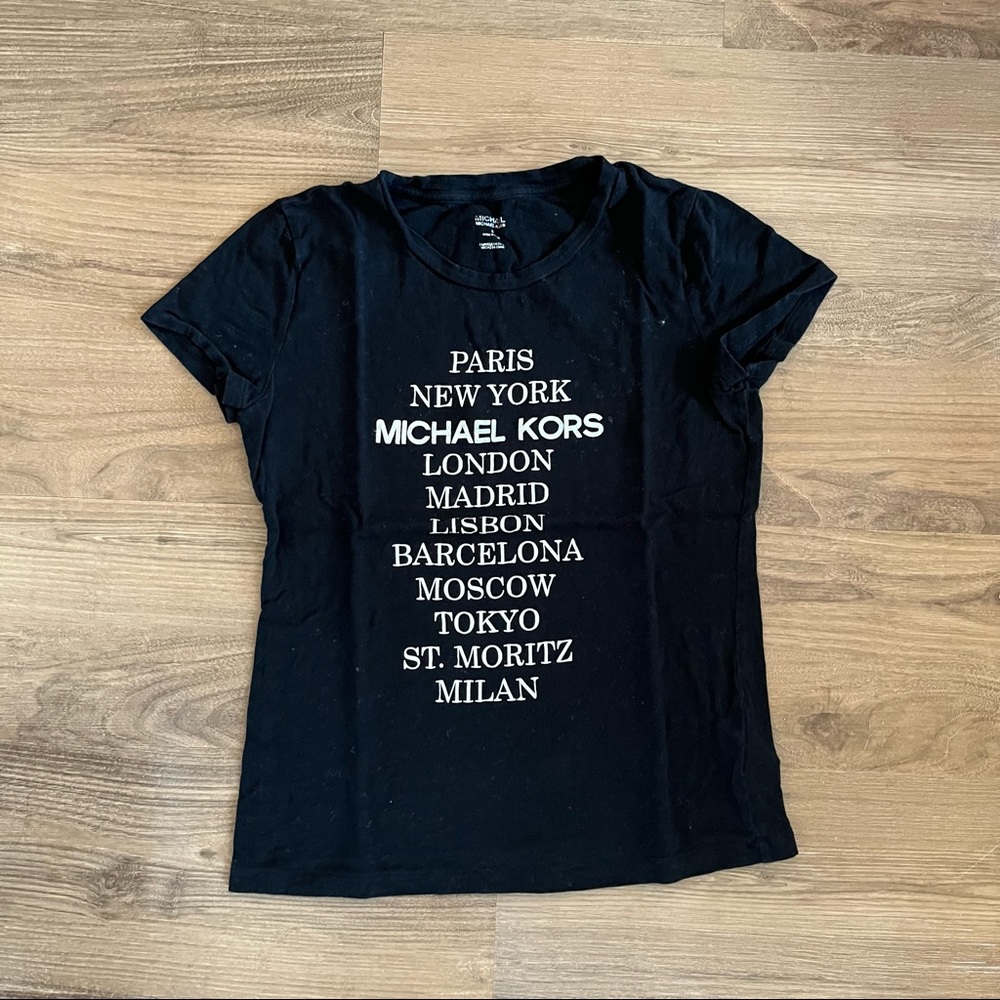 Michael Kors black tshirt